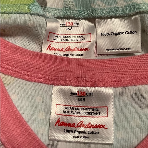 Hanna Andersson polar bear pajamas, size 8 (130) EUC - Picture 2 of 3